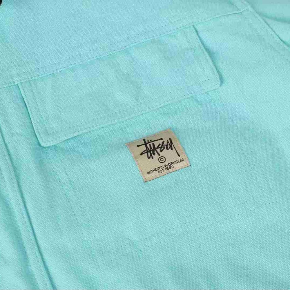 Stussy Aqua and Black Blazer - Picture 6 of 7